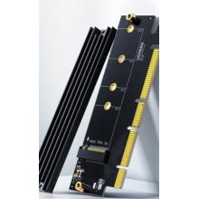 綠聯(lián)（JEYI）PCIE轉(zhuǎn)接卡 pcie 4.0 轉(zhuǎn)M.2固態(tài)硬盤 NVMe擴(kuò)展卡 PCIe X16/X4/X1轉(zhuǎn)M.2 SSD硬盤套 PCIE4.0X1轉(zhuǎn)NVME（海馬2號(hào)X1