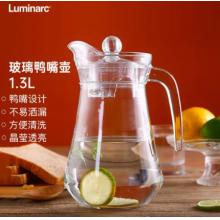 鴨嘴壺 樂(lè)美雅 無(wú)鉛水壺1.3L高21.6cm*口徑10.2cm