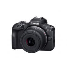佳能（Canon）EOS R100 小型便捷微單數(shù)碼相機?  18-45鏡頭 ）配包、128G卡及備用電池