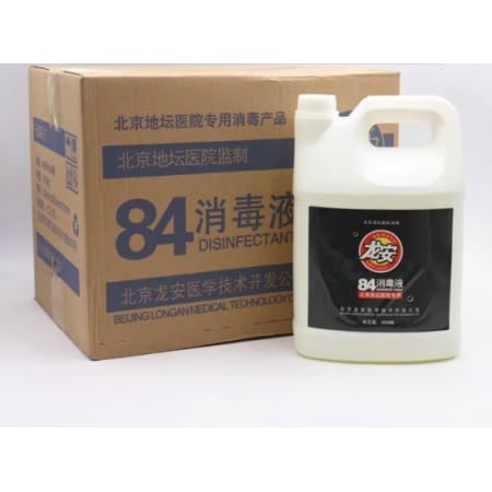 84消毒液	龍安4000ML*4
