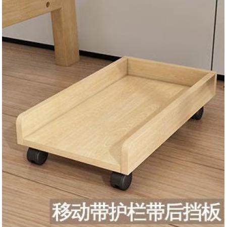 主機(jī)托架	山頭林村40*40cm移動萬向輪帶護(hù)欄灰色定制款