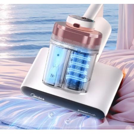 美的（Midea）除螨儀BC6Pro床寶床上吸塵器家用 手持吸塵除螨一體機 香氛負離子紫外線小海豚 