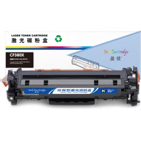 盈佳 CF380X 硒鼓 商專版 帶芯片 黑色 4400頁 