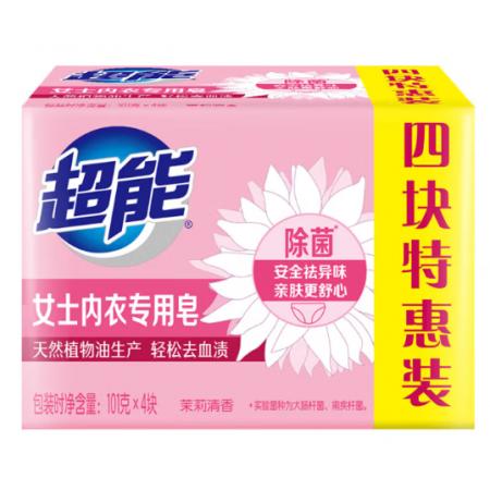 洗衣皂	超能內(nèi)衣100g*4塊