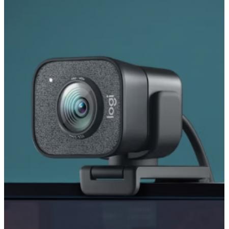 羅技（Logitech）StreamCam高清直播攝像頭 電腦筆記本視頻會議攝像頭 網(wǎng)課會議教學(xué)攝像頭 面部追蹤 黑色