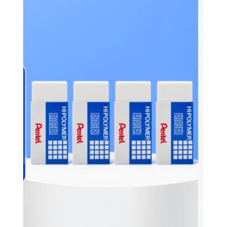 派通ZEH03 白色橡皮4塊裝