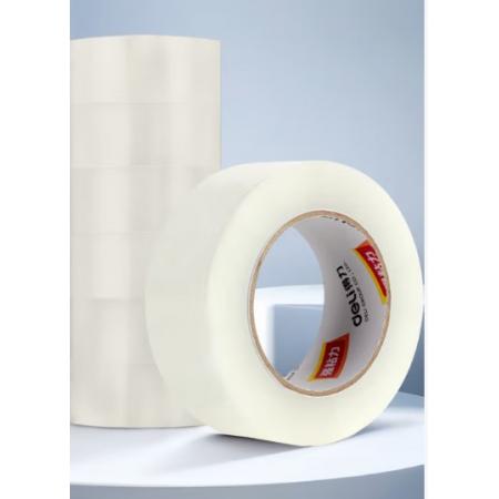 寬膠帶	得力 30207 透明封箱 48mm*150y 6卷/筒