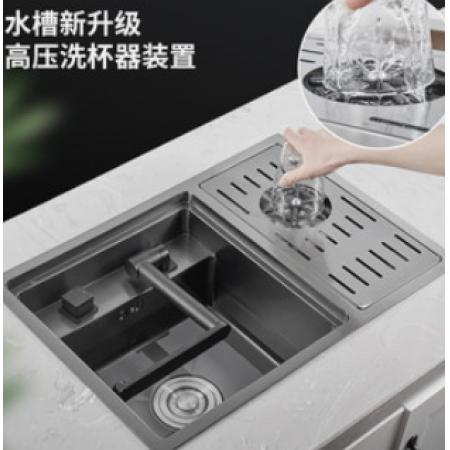 單星水池連洗杯器連水龍頭 國(guó)產(chǎn)800*550*400