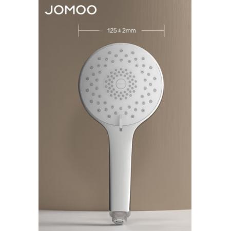 九牧（JOMOO）花灑噴頭大面板三功能雙增壓富氧手持花灑S148013