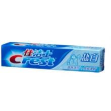 佳潔士潔齒鹽白牙膏清涼薄荷香型含氟牙膏90g防蛀京東自營(yíng)新老包裝混發(fā)