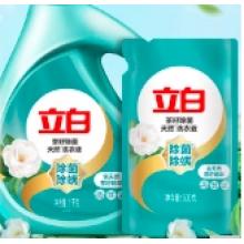 立白天然茶籽洗衣液 3斤 除菌除螨抑菌 手洗機(jī)洗祛味含補(bǔ)充裝