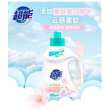 超能云感香柔洗衣液 依蘭&茉莉香 1kg*1瓶 低泡易漂 快洗
