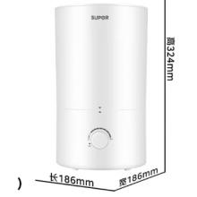 蘇泊爾（SUPOR）加濕器臥室輕音辦公室桌面大容量家用空氣加濕凈化取暖器伴侶EHTW-21A-350