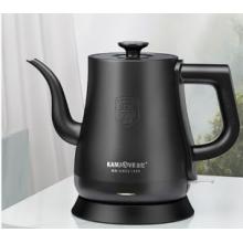 金灶（KAMJOVE）家用電熱水壺自動(dòng)斷電燒水壺泡茶壺304不銹鋼大容量開(kāi)水壺拉弧長(zhǎng)嘴茶藝壺電水壺 1L T-93黑色