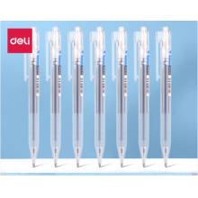 得力SF999按動直液筆0.5mm子彈頭(黑)12支/盒