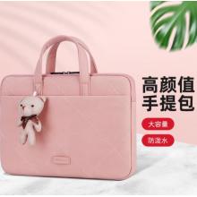 電腦包	女14/15英寸商務(wù)粉色
