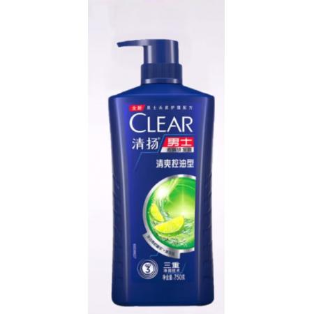 洗發(fā)水	清揚(yáng)清爽控油-750g-1瓶