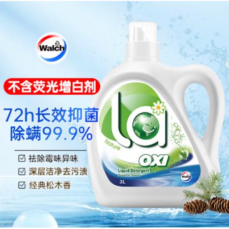 洗衣液套裝 威露士	La有氧洗洗衣液松木3L+La有氧洗威露士?jī)?nèi)衣凈松木300ml