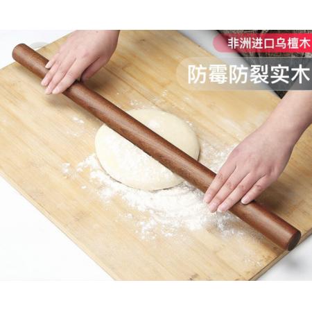 搟面杖	森木象烏檀木【超粗款】58cmx3.5cm+30cm櫸木