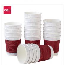 紙杯	得力(deli)19206加厚一次性杯子
